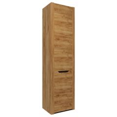АФИНА А12 Шкаф для одежды и белья Крафт в Ноябрьске - noyabrsk.mebel24.online | фото