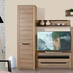 АФИНА А15 Шкаф для одежды Ясень Таормина в Ноябрьске - noyabrsk.mebel24.online | фото 2