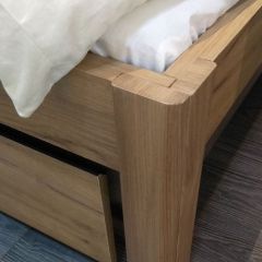АФИНА А3 Кровать 1600 (крафт) в Ноябрьске - noyabrsk.mebel24.online | фото 7