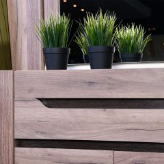 АФИНА Прихожая (модульная) крафт в Ноябрьске - noyabrsk.mebel24.online | фото 12