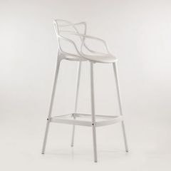 Барный стул Barneo N-235 Masters, белый, design Phillip Stark в Ноябрьске - noyabrsk.mebel24.online | фото 5