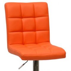 Барный стул Barneo N-48 Kruger оранжевый в Ноябрьске - noyabrsk.mebel24.online | фото 3