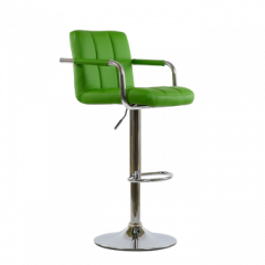 Барный стул Barneo N-69 Kruger Arm Зеленый в Ноябрьске - noyabrsk.mebel24.online | фото 1