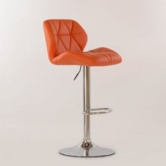 Барный стул Barneo N-85 Diamond оранжевый в Ноябрьске - noyabrsk.mebel24.online | фото 2