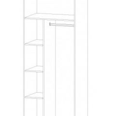 БУРАТИНО Шкаф для одежды в Ноябрьске - noyabrsk.mebel24.online | фото 2
