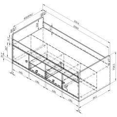 Детская ДЕЛЬТА Сильвер (модульная) в Ноябрьске - noyabrsk.mebel24.online | фото 13