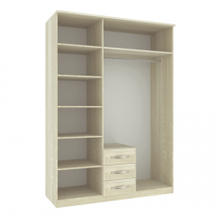 ДИАНА Д11 Шкаф для одежды в Ноябрьске - noyabrsk.mebel24.online | фото 2