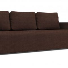 Диван Алиса 4 Shaggy CHOCOLATE - Teos Dark Brown в Ноябрьске - noyabrsk.mebel24.online | фото