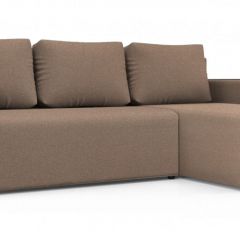 Диван угловой Алиса 3 Bahama BEIGE - Teos Dark Brown в Ноябрьске - noyabrsk.mebel24.online | фото