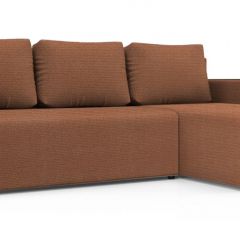 Диван угловой Алиса 3 Shaggy HONEY - TEOS BLACK в Ноябрьске - noyabrsk.mebel24.online | фото