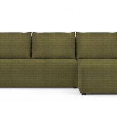 Диван угловой Алиса Shaggy GREEN без подлокотников в Ноябрьске - noyabrsk.mebel24.online | фото