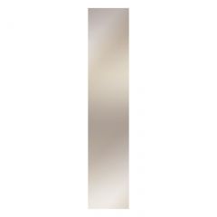 Фасад двери с зеркалом (левый) Черный Марсель в Ноябрьске - noyabrsk.mebel24.online | фото 1
