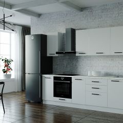 Кухонный гарнитур Жемчуг 2800 (Стол. 26мм) в Ноябрьске - noyabrsk.mebel24.online | фото