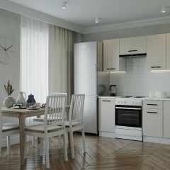 Кухонный гарнитур Шампань 2000 (Стол. 26мм) в Ноябрьске - noyabrsk.mebel24.online | фото