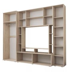 Гостиная Белла (Дуб Сонома/Белый глянец) в Ноябрьске - noyabrsk.mebel24.online | фото 2