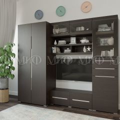 ЭКОЛЬ Гостиная (МДФ) Венге в Ноябрьске - noyabrsk.mebel24.online | фото