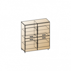 Гостиная Камелия Композиция 8 (Снежный ясень) в Ноябрьске - noyabrsk.mebel24.online | фото 10