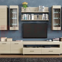 Гостиная Камелия Композиция 9 (Ясень Асахи) в Ноябрьске - noyabrsk.mebel24.online | фото