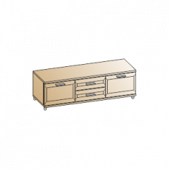 Гостиная Мелисса Композиция 10 (Ясень Асахи) в Ноябрьске - noyabrsk.mebel24.online | фото 5