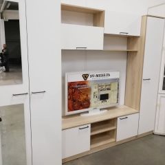 Гостиная МГС 3 Исполнение 1 (Дуб сонома/Белый) в Ноябрьске - noyabrsk.mebel24.online | фото 6
