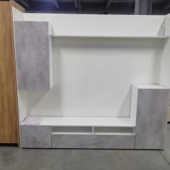 Гостиная МГС 4 (Белый/Цемент светлый) в Ноябрьске - noyabrsk.mebel24.online | фото 7