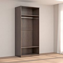 Кэт-4 Шкаф 2-х ств (2 дв зерк) (МДФ Венге) в Ноябрьске - noyabrsk.mebel24.online | фото 2