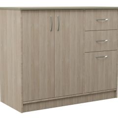 Комод АЛЛА (Дуб сонома светлый) Эко в Ноябрьске - noyabrsk.mebel24.online | фото