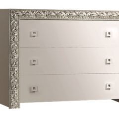 Комод Тиффани Premium слоновая кость/серебро (ТФКМ-1(П) в Ноябрьске - noyabrsk.mebel24.online | фото