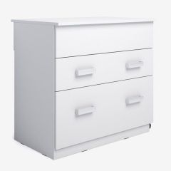 Комод-трансформер, с 2мя ящ. (Белый) в Ноябрьске - noyabrsk.mebel24.online | фото