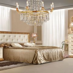 Комод узкий Тиффани штрих-лак/золото (ТФКМ-2) в Ноябрьске - noyabrsk.mebel24.online | фото 2