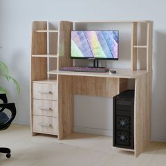 Компьютерный стол КЛ №6.3 (Дуб баррик) в Ноябрьске - noyabrsk.mebel24.online | фото