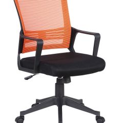 Кресло BRABIX " Balance MG-320", черное/оранжевое, 531832 в Ноябрьске - noyabrsk.mebel24.online | фото