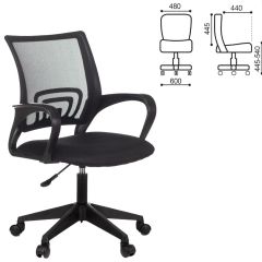 Кресло BRABIX "Fly MG-396" (черное) 532083 в Ноябрьске - noyabrsk.mebel24.online | фото 2