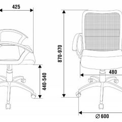 Кресло Бюрократ CH-590SL/BLACK в Ноябрьске - noyabrsk.mebel24.online | фото 4