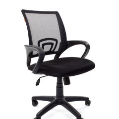 Кресло для оператора CHAIRMAN 696 black (ткань TW-11/сетка TW-01) в Ноябрьске - noyabrsk.mebel24.online | фото