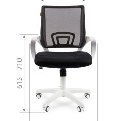 Кресло для оператора CHAIRMAN 696 white (ткань TW-11/сетка TW-01) в Ноябрьске - noyabrsk.mebel24.online | фото 4