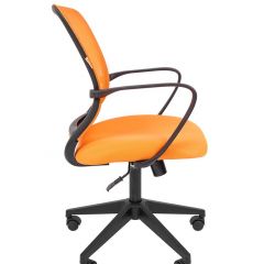 Кресло для оператора CHAIRMAN 698 (ткань/сетка TW - оранжевый) в Ноябрьске - noyabrsk.mebel24.online | фото 5