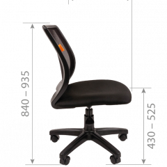 Кресло для оператора CHAIRMAN 699 Б/Л (ткань стандарт/сетка TW-01) в Ноябрьске - noyabrsk.mebel24.online | фото 7