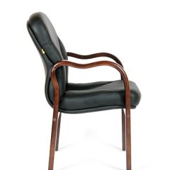 Кресло для посетителей CHAIRMAN 658 (натуральная кожа) в Ноябрьске - noyabrsk.mebel24.online | фото 2