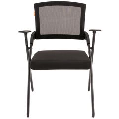 Кресло для посетителей CHAIRMAN NEXX (ткань стандарт черный/сетка DW-01) в Ноябрьске - noyabrsk.mebel24.online | фото 2
