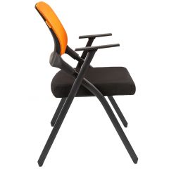 Кресло для посетителей CHAIRMAN NEXX (ткань стандарт черный/сетка DW-66) в Ноябрьске - noyabrsk.mebel24.online | фото 3