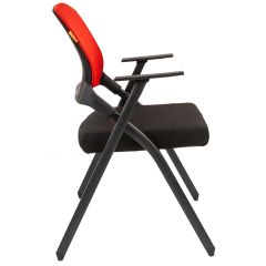 Кресло для посетителей CHAIRMAN NEXX (ткань стандарт черный/сетка DW-69) в Ноябрьске - noyabrsk.mebel24.online | фото 3