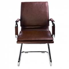 Кресло для посетителя Бюрократ CH-993-Low-V/Brown коричневый в Ноябрьске - noyabrsk.mebel24.online | фото 4