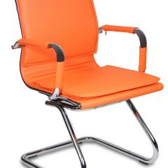 Кресло для посетителя Бюрократ CH-993-Low-V/orange оранжевый в Ноябрьске - noyabrsk.mebel24.online | фото 1