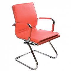 Кресло для посетителя Бюрократ CH-993-Low-V/Red красный в Ноябрьске - noyabrsk.mebel24.online | фото 1