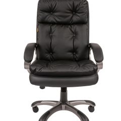 Кресло для руководителя  CHAIRMAN 442 (экокожа черная) в Ноябрьске - noyabrsk.mebel24.online | фото