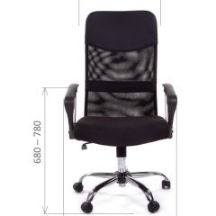 Кресло для руководителя CHAIRMAN 610 N (15-21 черный/сетка черный) в Ноябрьске - noyabrsk.mebel24.online | фото 4