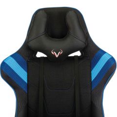 Кресло игровое Бюрократ VIKING 4 AERO BLUE черный/синий в Ноябрьске - noyabrsk.mebel24.online | фото 6