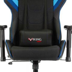 Кресло игровое Бюрократ VIKING 4 AERO BLUE черный/синий в Ноябрьске - noyabrsk.mebel24.online | фото 7