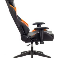Кресло игровое Бюрократ VIKING 5 AERO ORANGE черный/оранжевый в Ноябрьске - noyabrsk.mebel24.online | фото 2